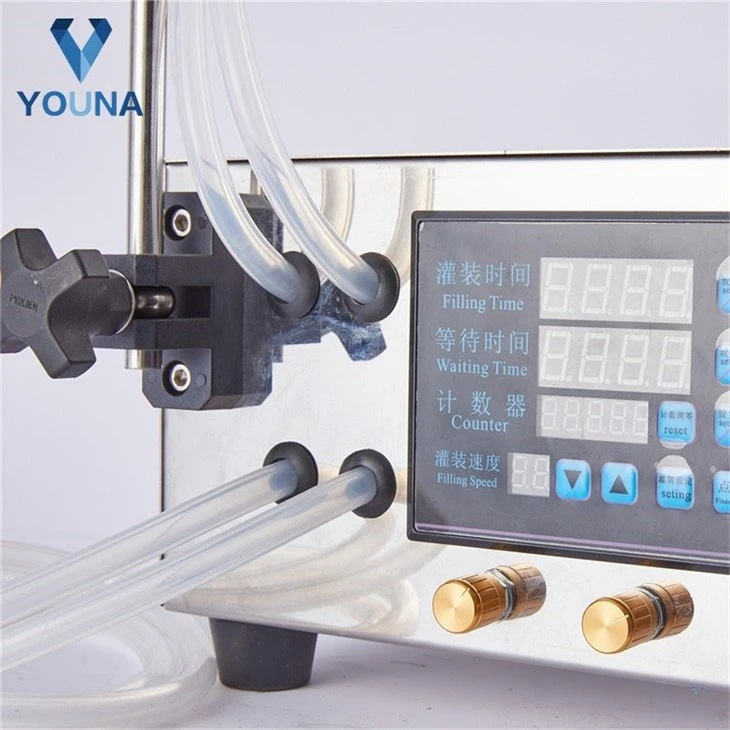 2 nozzle bottle filling machine 1