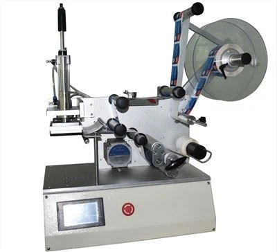 Ruční etiketovací stroj pro čtvercové láhve